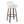Daniella - Contemporary Fixed Height, Barstool & Swivel And Round Footrest (Set of 2)