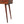 Solid Wood Triple Curved Chestnut Console Table