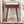 Solid Wood Mini Curved Honey Console Table