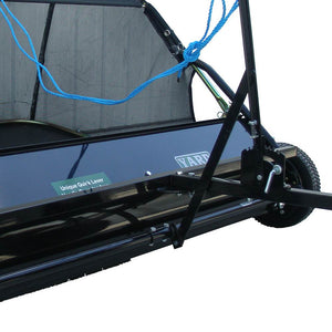 Yard Tuff 42" Quick Assembly Tow Style Lawn Sweeper for Debris, Leaves, & More