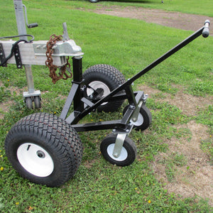 Tow Tuff TMD-15002C Adjustable Steel 1500 lb Heavy Duty Trailer Dolly w/ Caster