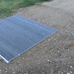 Yard Tuff ATV/UTV 5' x 3' Zinc & Steel Field Surface Leveling Drag Mat, 53HPDM