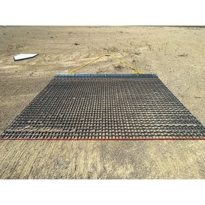 Yard Tuff ATV/UTV 5' x 3' Zinc & Steel Field Surface Leveling Drag Mat, 53HPDM