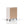 Bar Cabinet With Large Storage - White / Pecan