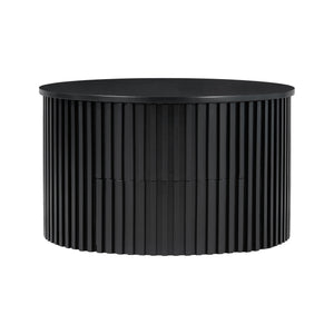 Round Lift Top Coffee Table With Hidden Storage For Living Room