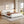 King Size Bed Frame with Boucle Fabric and Thick Headboard