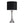Lenuxe 24-Inch Contemporary Metal Table Lamp Set in Polished Nickel