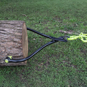 Timber Tuff TMW-04SS 32 In. Forestry Logging Swivel Grab Dragging Skidding Tongs