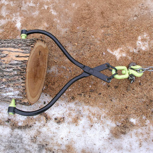 Timber Tuff TMW-04SS 32 In. Forestry Logging Swivel Grab Dragging Skidding Tongs