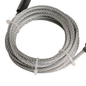 Timber Tuff TMW-38 ATV and UTV Heavy Duty Log Lumber Choker Cable with Tow Rings