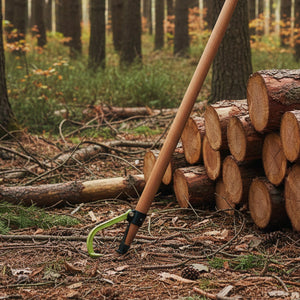 Timber Tuff TMW-30 4 Ft. Wood Handle Logging Forestry Log Rolling Cant Hook Tool - TRAPSKI