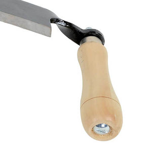 Timber Tuff 10" Curved Wood Blade Draw Shave Knife Woodworking Tool, TMB-10DC