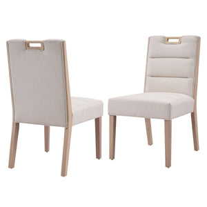 Upholstered Armless Dining Chairs