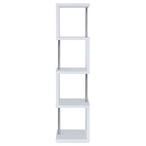 4 Tier Bookcase With Accents