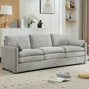Cozy Upholstered 3 Seater Sofa Cushion For Living Room