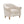 Fayette - Tufted Accent Arm Chair - Cream