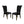 Charlotte Dining Chair - Black