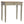 Solid Wood Hand Painted Writing Desk, 1-Drawer