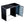 Firewood Storage Shed, Outdoor Firewood Rack, Outdoor Storage Shed With Log Holder, Firewood Shelter For Patio, Anthracite Galvanized Steel - Black