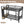 Twin XL Over Twin XL Metal Bunk Bed with Storage Shelves