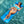 Texas Recreation Splash 70 Inch Foam Raft Lounger Pool Lake Float, Blue (4 Pack)