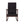 Raina Dark Brown Synthetic Leather & Espresso Finish Rocking Chair