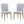 Caspian - And Oak Finish Dining Chair (Set of 2) - Gray