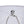 Silver Round Table Lamp with White Fabric Shade
