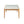 Gwynn Frosted Glass Top Coffee Table