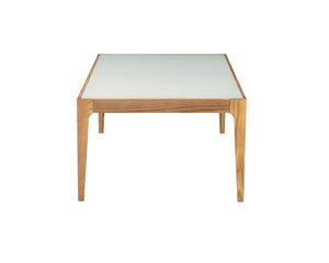 Gwynn Frosted Glass Top Coffee Table