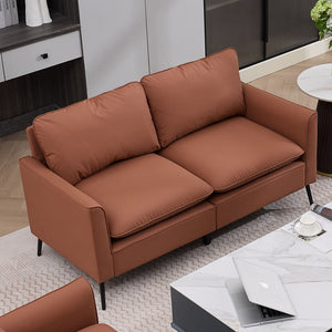 Upholstered Loveseat, For Living Room