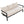 U_Style Multi-Person Outdoor Steel Sofa Set with Coffee Table