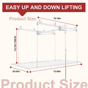 Overhead Garage Storage Rack