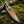 Copper Damascus Bowie Knife | Carbon Fiber Handle
