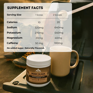 Electrolytes + Caffeine Powder Mix