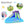 Inflatable Water Park Mighty Bounce House with Pool and 780W Blower
