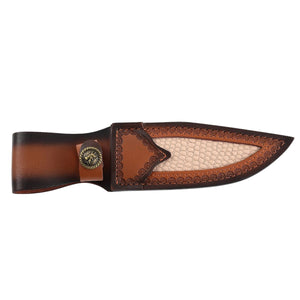 Umbra VG-10 Damascus Hunting Knife with Walnut Handle