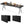 8 ft Portable Folding Table 350 LBS Fold-in-Half Table with HDPE Tabletop