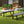 8 ft Portable Folding Table 350 LBS Fold-in-Half Table with HDPE Tabletop