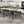 8 ft Portable Folding Table 350 LBS Fold-in-Half Table with HDPE Tabletop