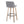 Toriano - Mid-Century Modern Fixed Height BarStool With Round Footrest (Set of 2)