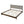 Premium Rubber Wood Platform Bed Frame, King Size with Headboard