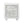 Skye - Marble Nightstand - White