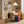 Lisbon - Floor Lamp With On / Off Switch Coned Base Hanging Shade - Antique Brass / White