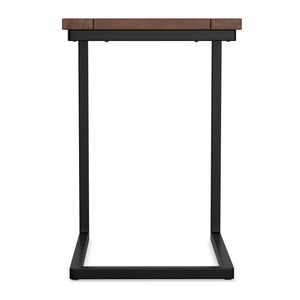 Skyler - C-Side Table - Walnut Brown
