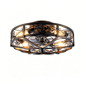 20" Mounting Type Ceiling Fan with Reversible Motor and Remote Control