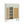 Shoe Cabinet With Rattan Doors And Drawer, 4 Tier Storage Organizer - Mint Green