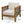 Outdoor 4 Seater Acacia Wood Chat Set With Wicker Accents And Cushions