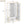 3-Door Mirror Wardrobe with Shelves, White
