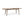 Placidity Outdoor Expandable Dining Table with Slatted Tabletop and Tapered Legs